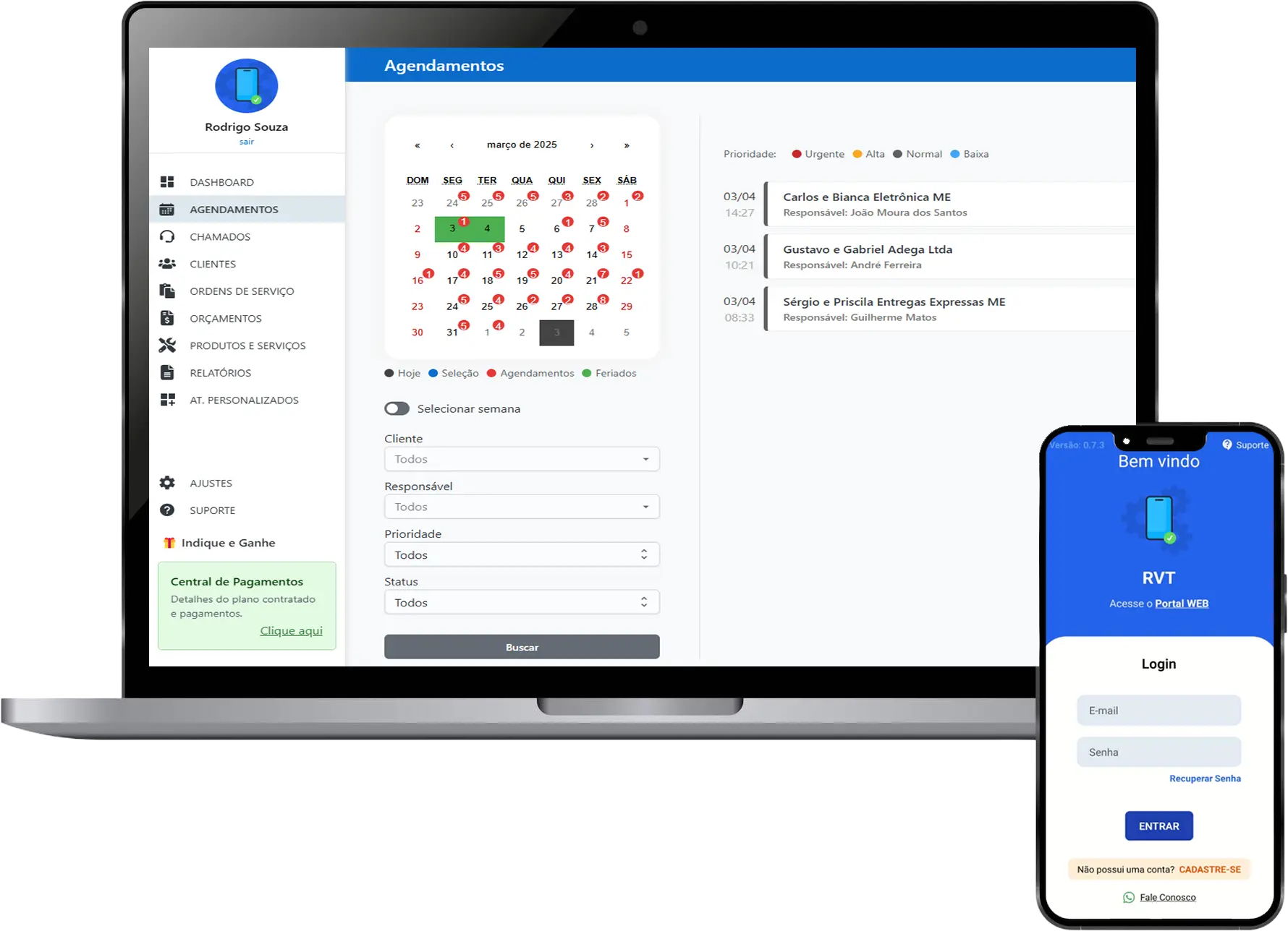 Sistema RVT - Notebook